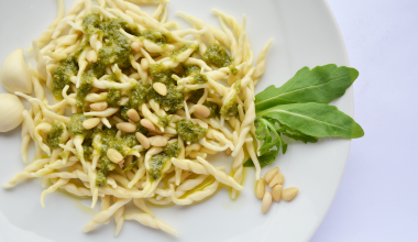 Trofie al pesto di Rucola e Pinoli Stroppa Bio